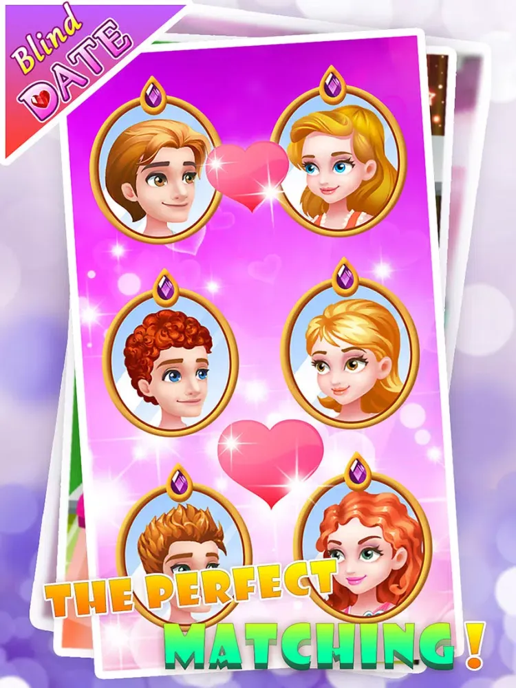 Blind Date - Dating and Dress Up Game For Kids iPad  スクリーンショット