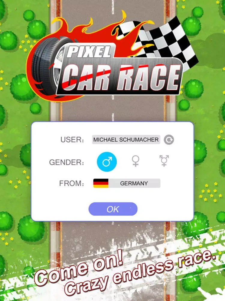 Capturas de tela do Pixel Car Race - Thumb Drift Racing iPad 