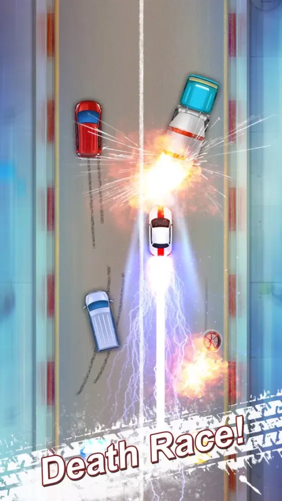 Capturas de tela do Pixel Car Race - Thumb Drift Racing