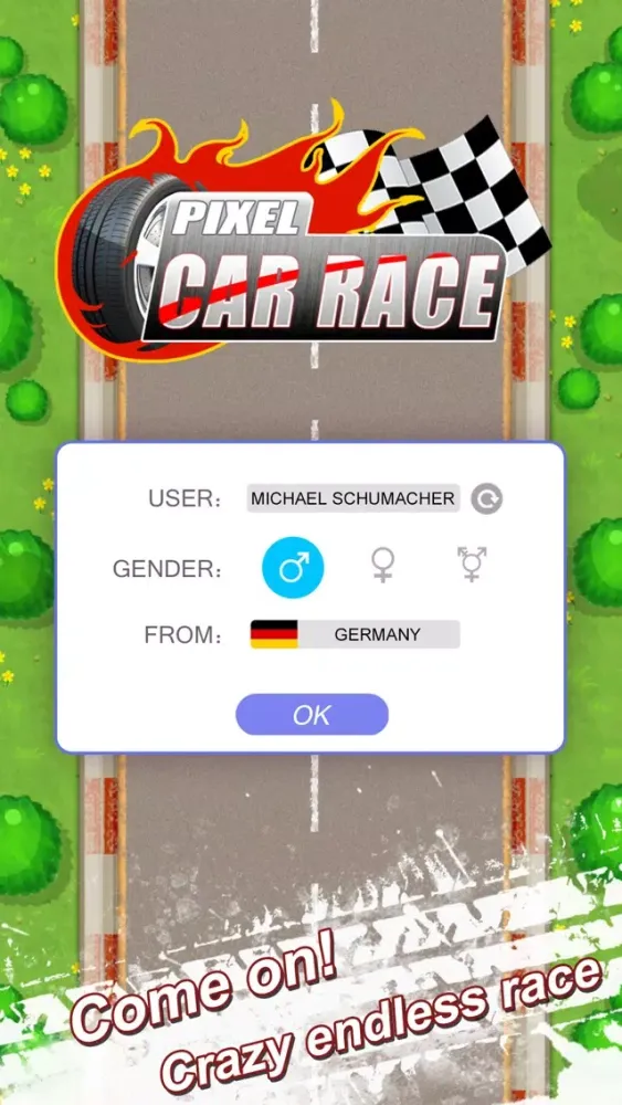 Capturas de tela do Pixel Car Race - Thumb Drift Racing