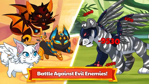 Castle Cats - Idle Hero RPG應用截圖