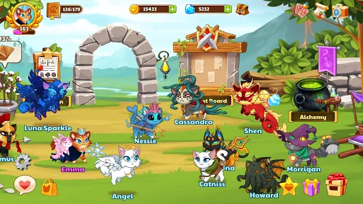 Castle Cats - Idle Hero RPG應用截圖