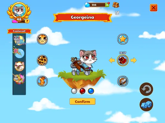 Zrzuty ekranu Castle Cats - Idle Hero RPG iPad 