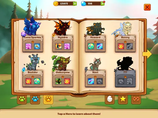 Zrzuty ekranu Castle Cats - Idle Hero RPG iPad 