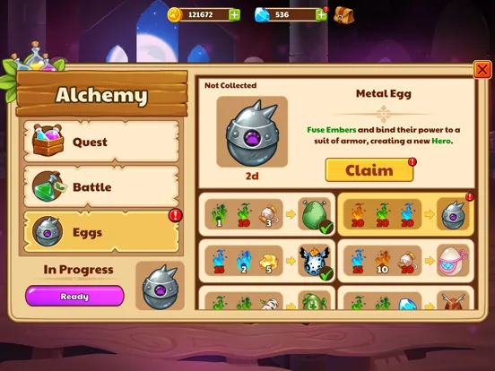Zrzuty ekranu Castle Cats - Idle Hero RPG iPad 