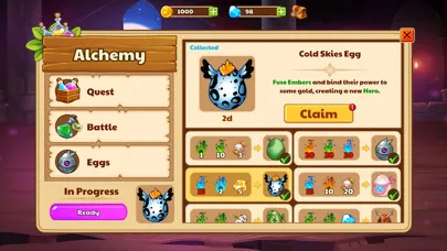 Zrzuty ekranu Castle Cats - Idle Hero RPG