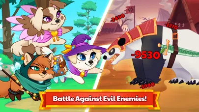 Zrzuty ekranu Dungeon Dogs - Idle Hero RPG