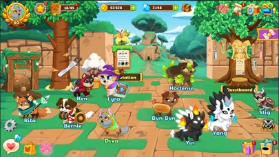 Zrzuty ekranu Dungeon Dogs - Idle Hero RPG
