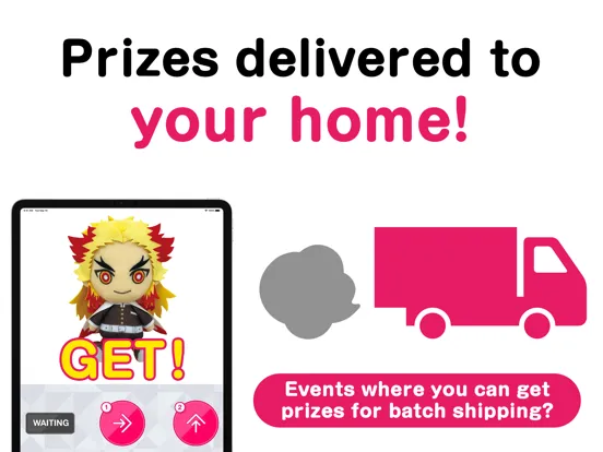 Tangkapan skrin Prize Claw  POCHI-CRANE iPad 