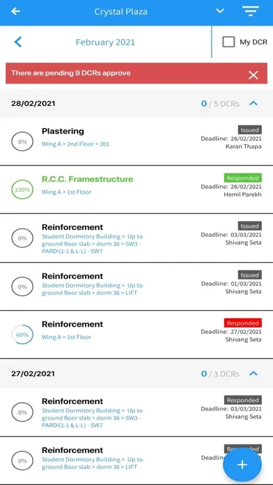 Pocket Construction Manager Ekran Görüntüleri