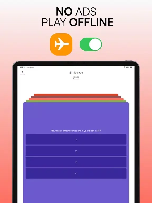 Pocket Trivia: Knowledge Quiz iPad  स्क्रीनशॉट