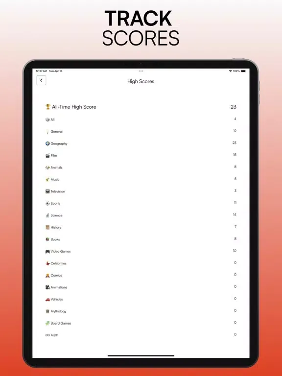 Pocket Trivia: Knowledge Quiz iPad  स्क्रीनशॉट