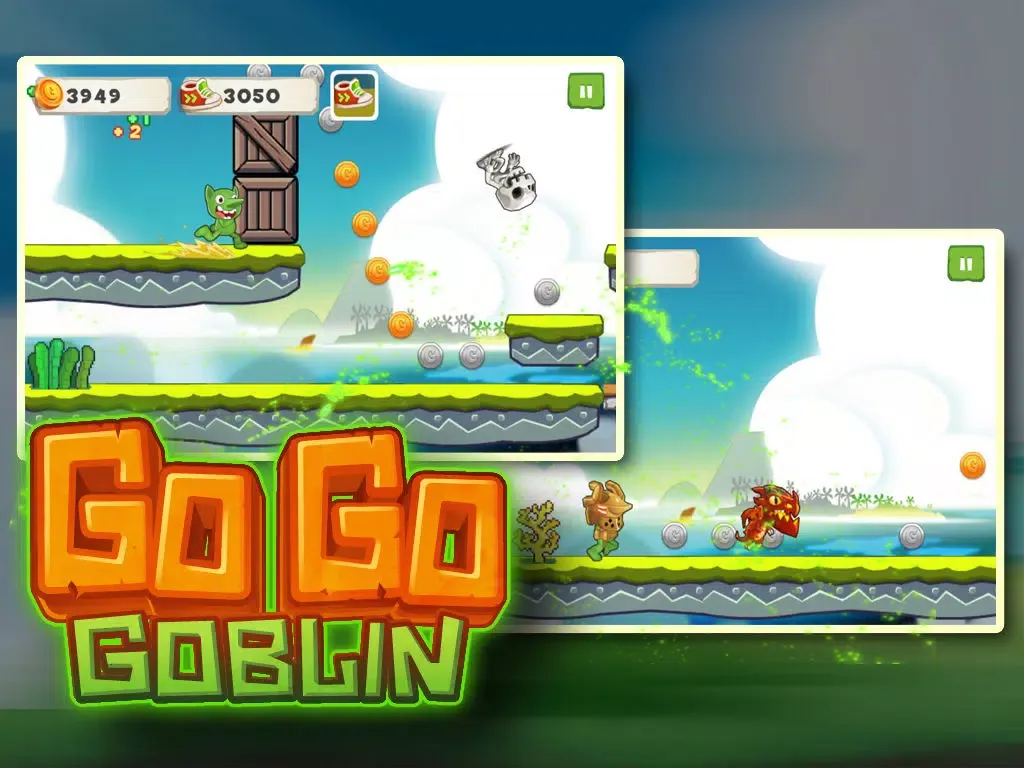 Ảnh chụp màn hình của Go Go Goblin iPad 