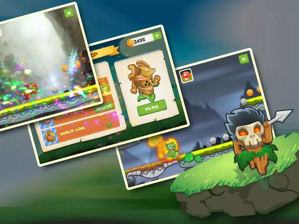Ảnh chụp màn hình của Go Go Goblin iPad 