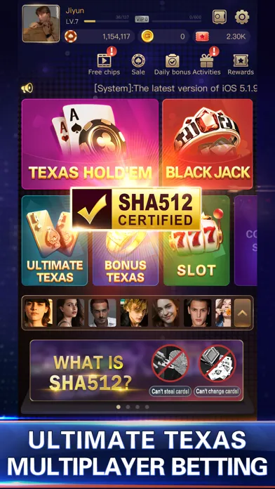 تصاویر Pocket Texas Hold'em
