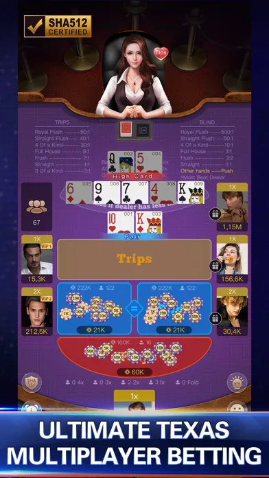 تصاویر Pocket Texas Hold'em