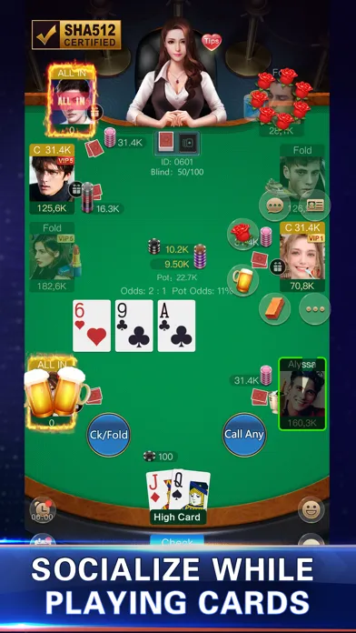 تصاویر Pocket Texas Hold'em