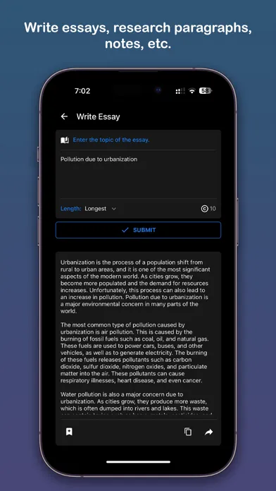 Скриншоты Pocket AI: GPT Assistant