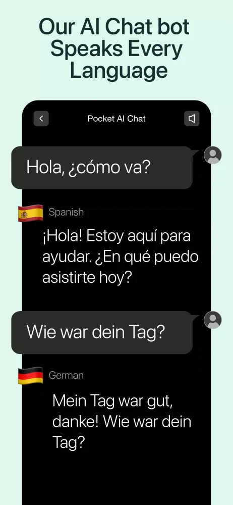 Скриншоты Al Chat - Chatbot by PocketAI