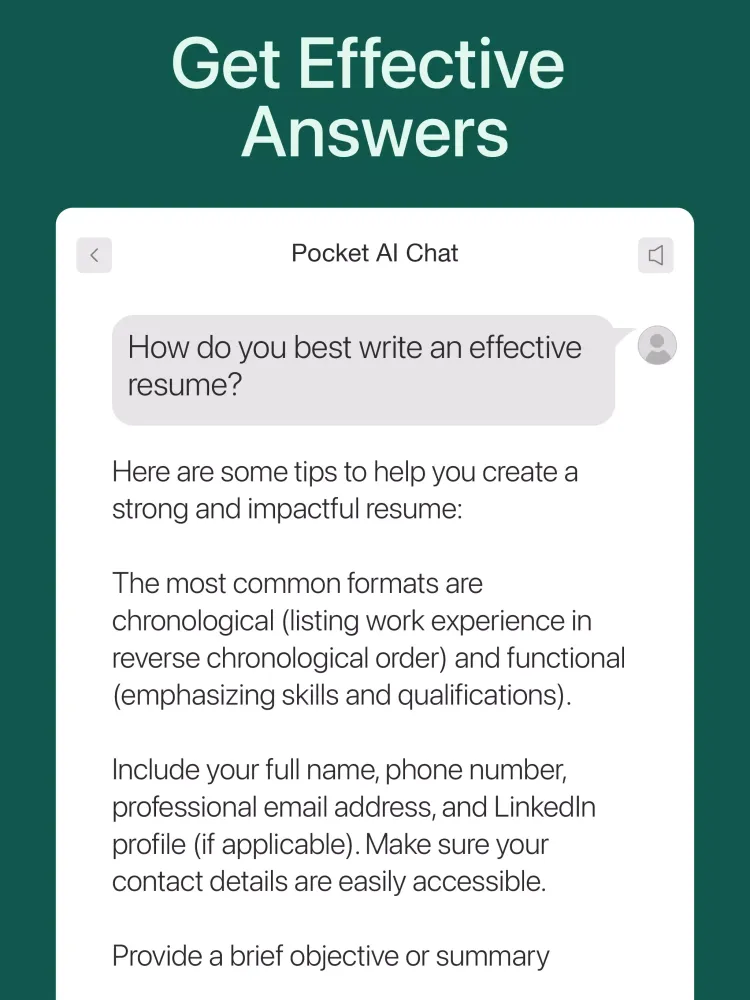 Скриншоты Al Chat - Chatbot by PocketAI