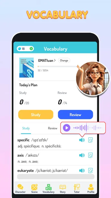 Zrzuty ekranu Learn English Ai