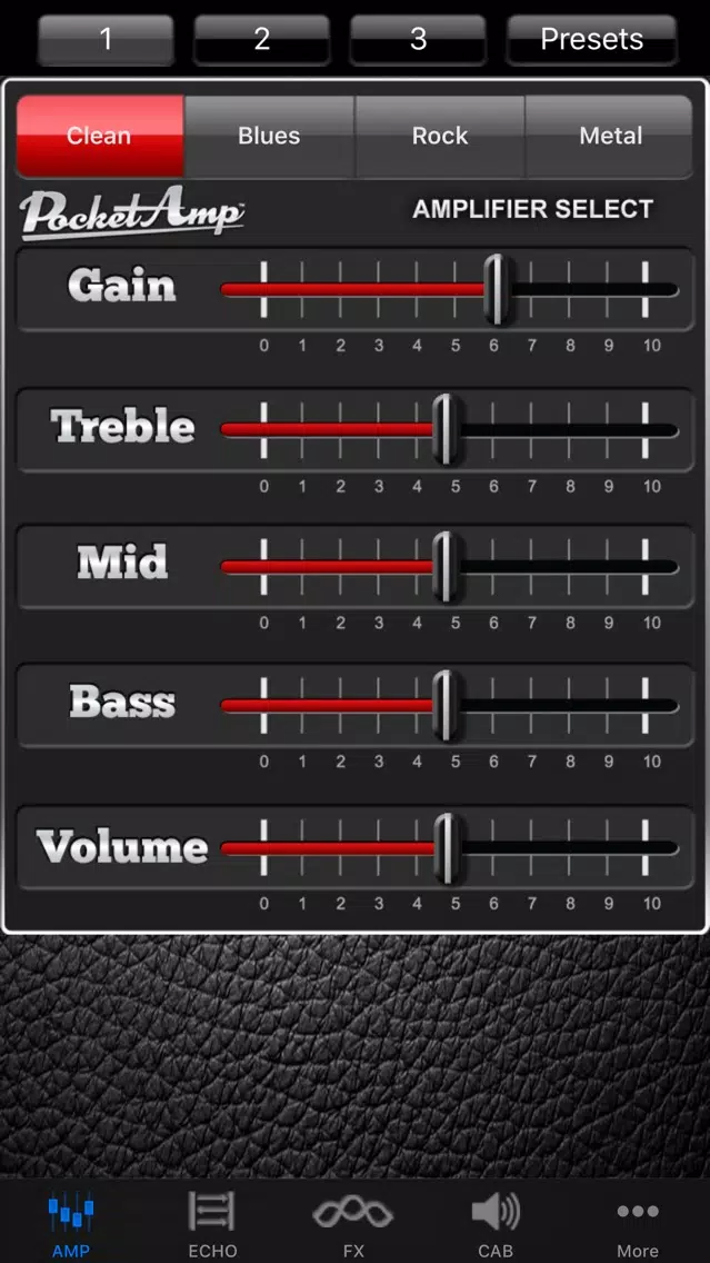 PocketAmp - Guitar Amp Effects应用截图