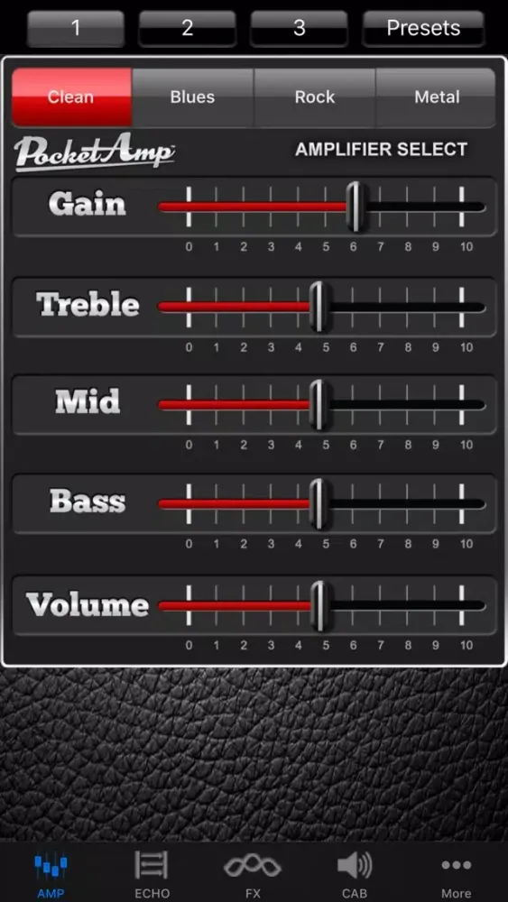 PocketAmp - Guitar Amp Effects应用截图