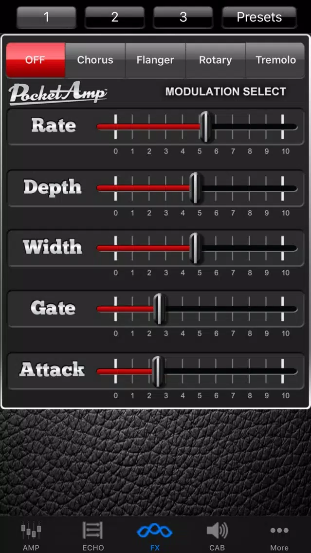 PocketAmp - Guitar Amp Effects应用截图