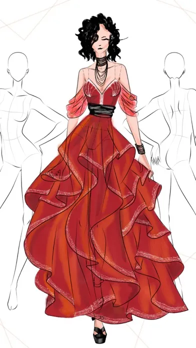 Fashion Design Sketches: Style Screenshots