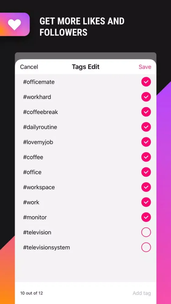 Hashtag Generator - Followers Screenshots