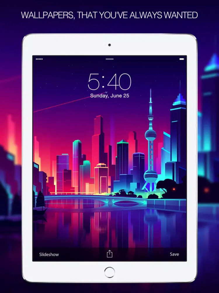 Zrzuty ekranu Neon Wallpapers – Neon Pictures & Neon Art Free iPad 
