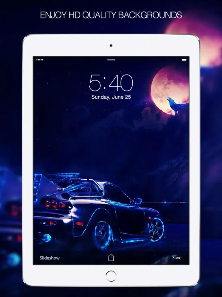 Zrzuty ekranu Neon Wallpapers – Neon Pictures & Neon Art Free iPad 