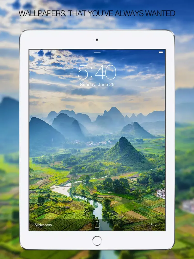 Nature Wallpapers – Landscape Photography & Images iPad  स्क्रीनशॉट