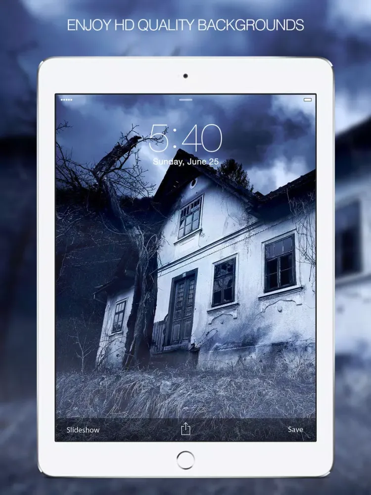 Tangkapan layar Horror Wallpapers – Horror Arts & Demon Wallpaper iPad 
