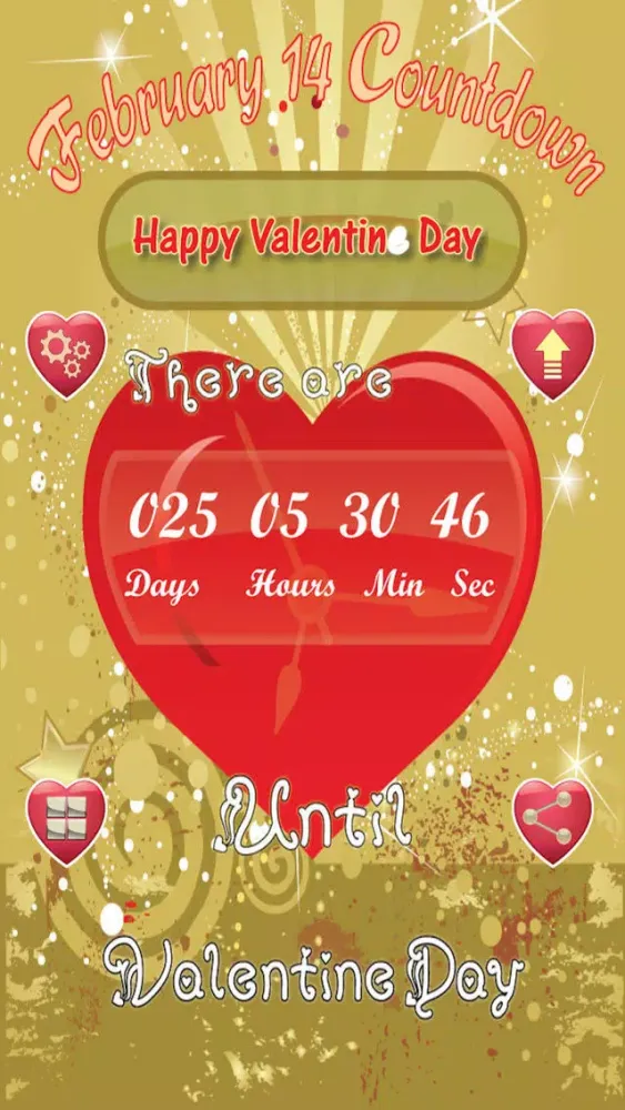 Valentine’s 2017 Countdown Ekran Görüntüleri