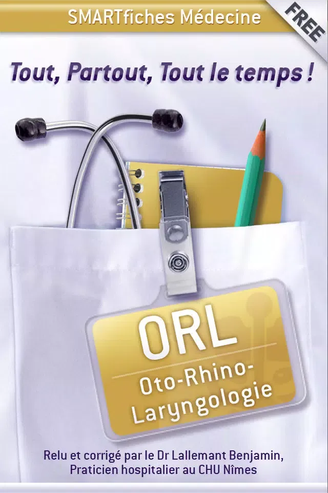 SMARTfiches Oto-Rhino-Laryngologie Free स्क्रीनशॉट