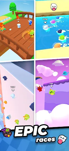 Capturas de tela do Pocket Champs: 3D Racing Games