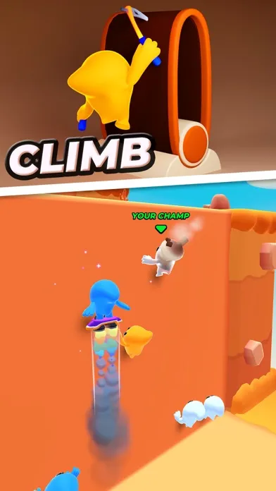 ภาพหน้าจอของ Pocket Champs PVP Racing Games