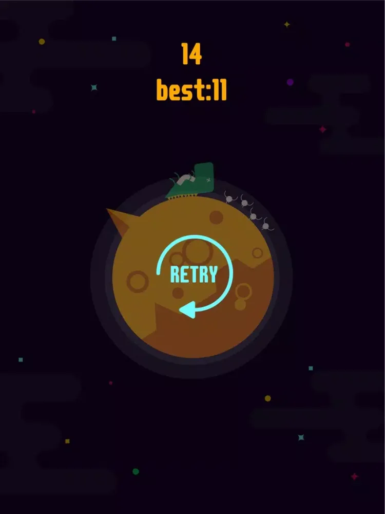 Lonely Dino iPad  سکرین شاٹس