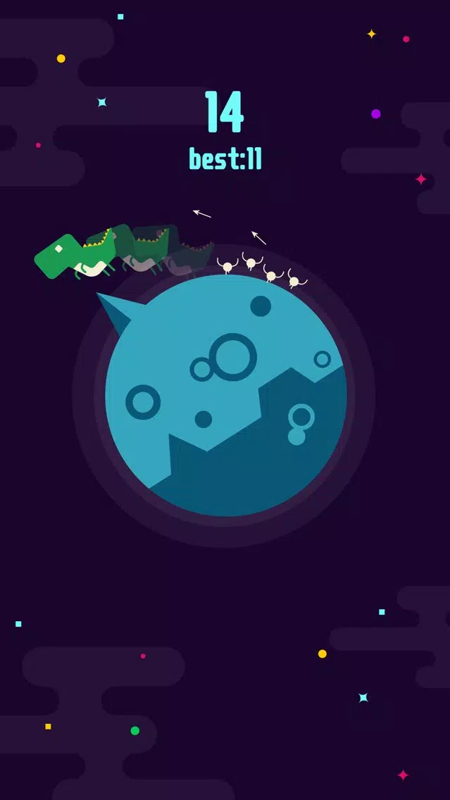Tangkapan layar Lonely Dino