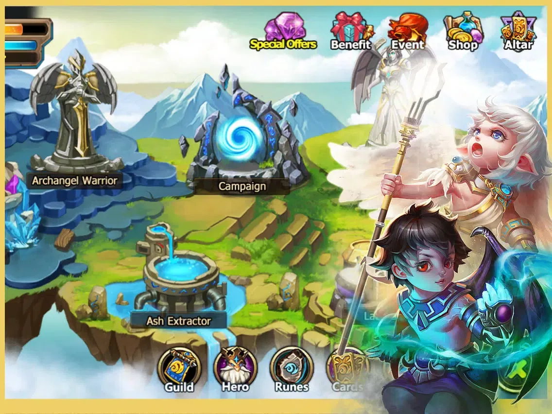 Infinite Myths iPad  Screenshots