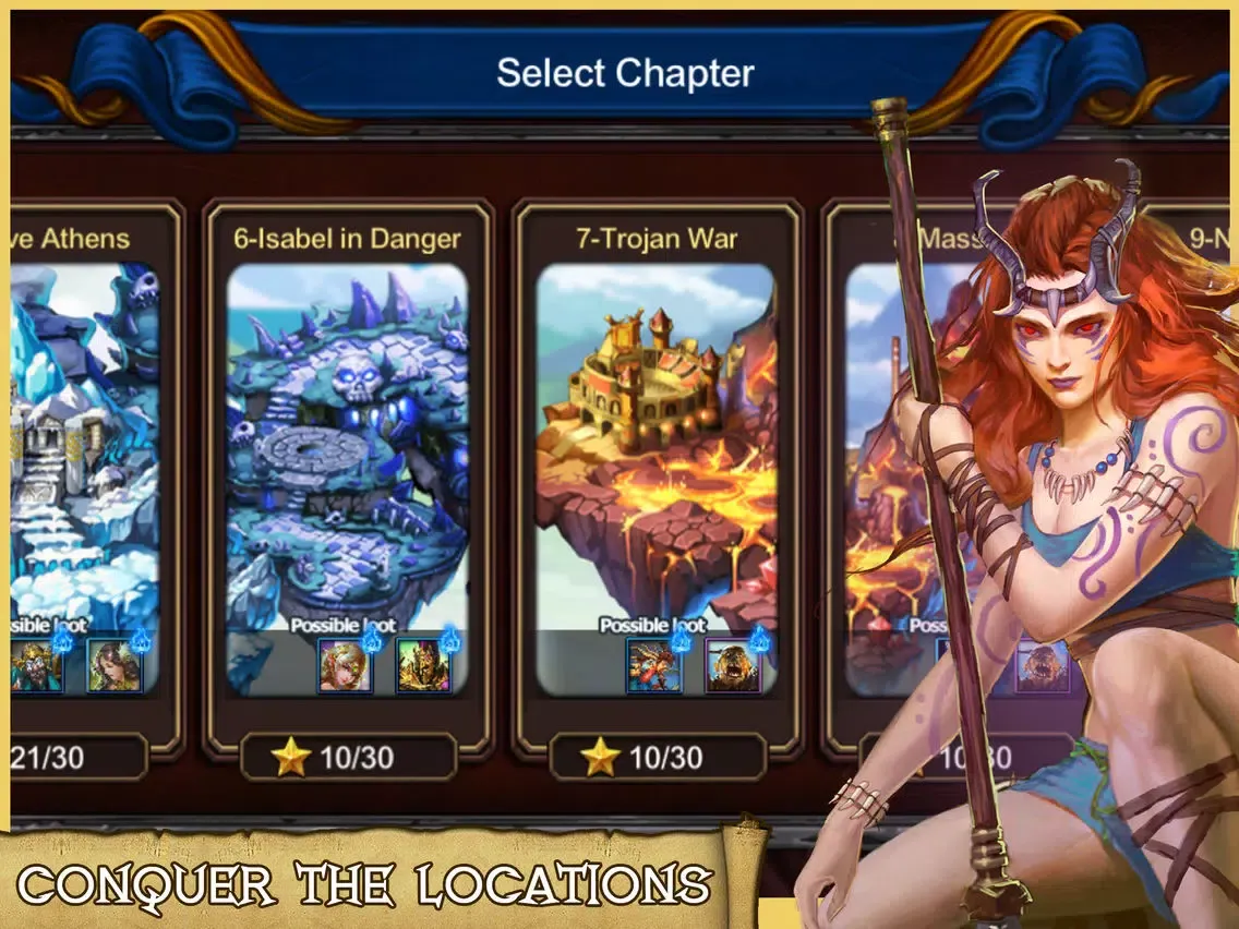 Infinite Myths iPad  Screenshots