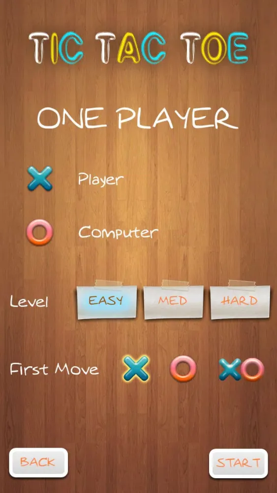 Screenshot di Tic Tac Toe Free