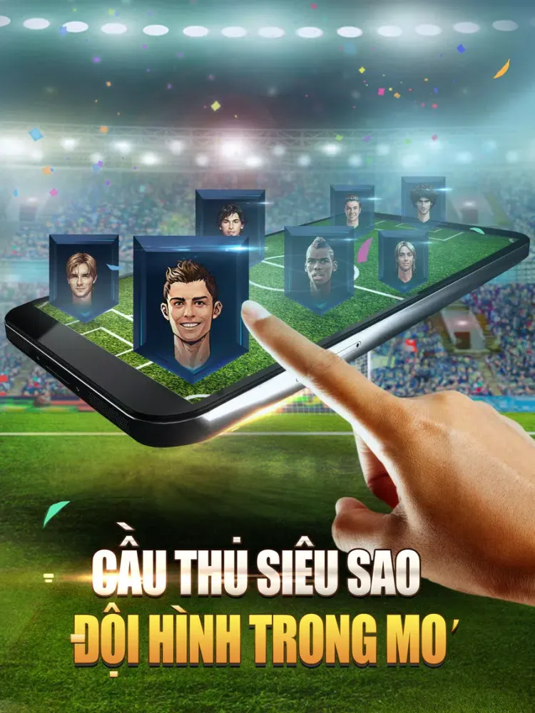 Capturas de tela do Đội Hình Siêu Sao iPad 