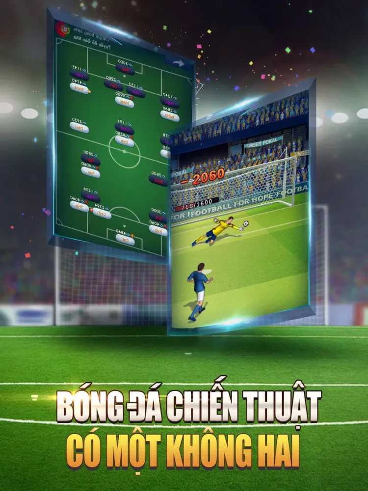 Capturas de tela do Đội Hình Siêu Sao iPad 