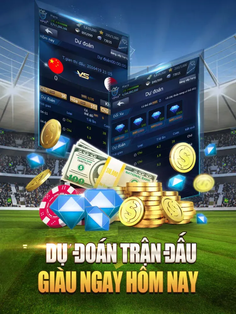 Capturas de tela do Đội Hình Siêu Sao iPad 