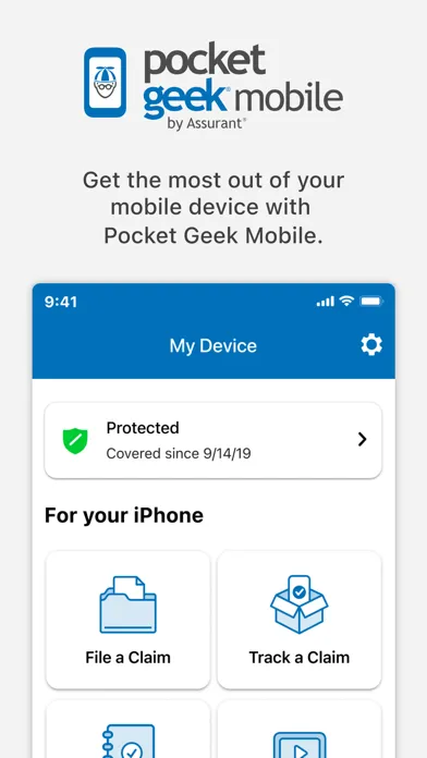 Zrzuty ekranu Pocket Geek Mobile