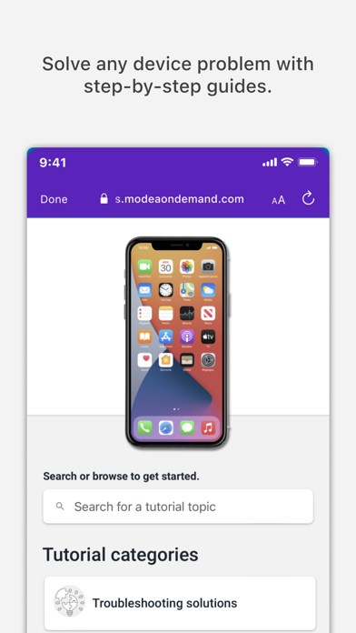 Xfinity Mobile Care Screenshots