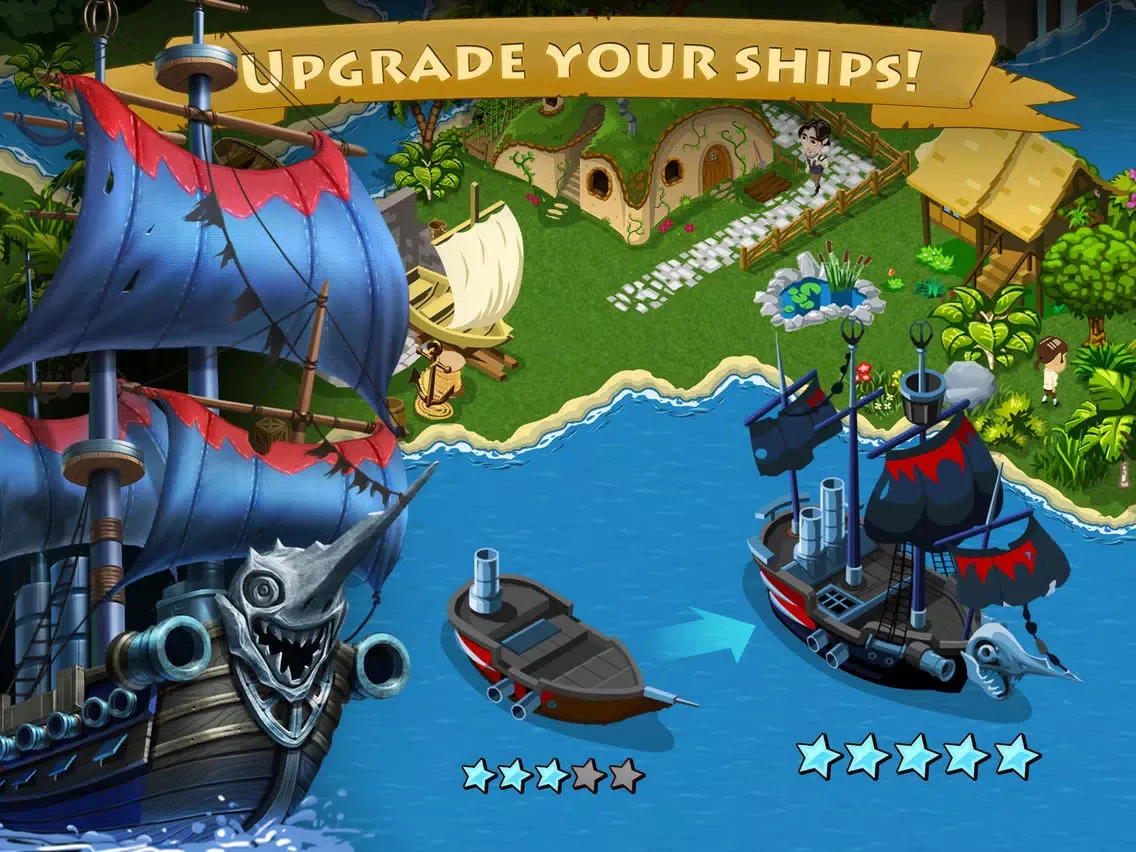 صور Tap Paradise Cove: Explore Pirate Bays and Treasure Islands iPad 
