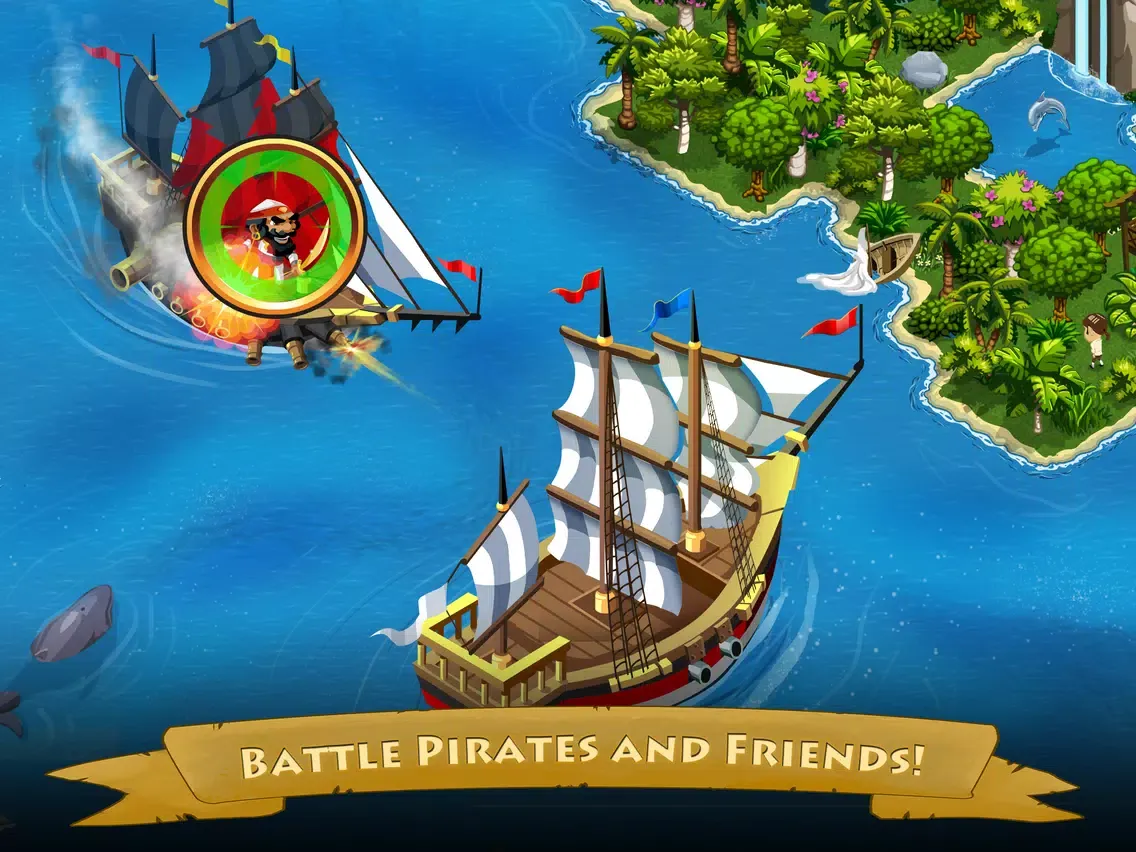 صور Tap Paradise Cove: Explore Pirate Bays and Treasure Islands iPad 
